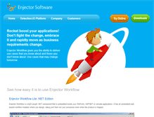 Tablet Screenshot of enjector.com